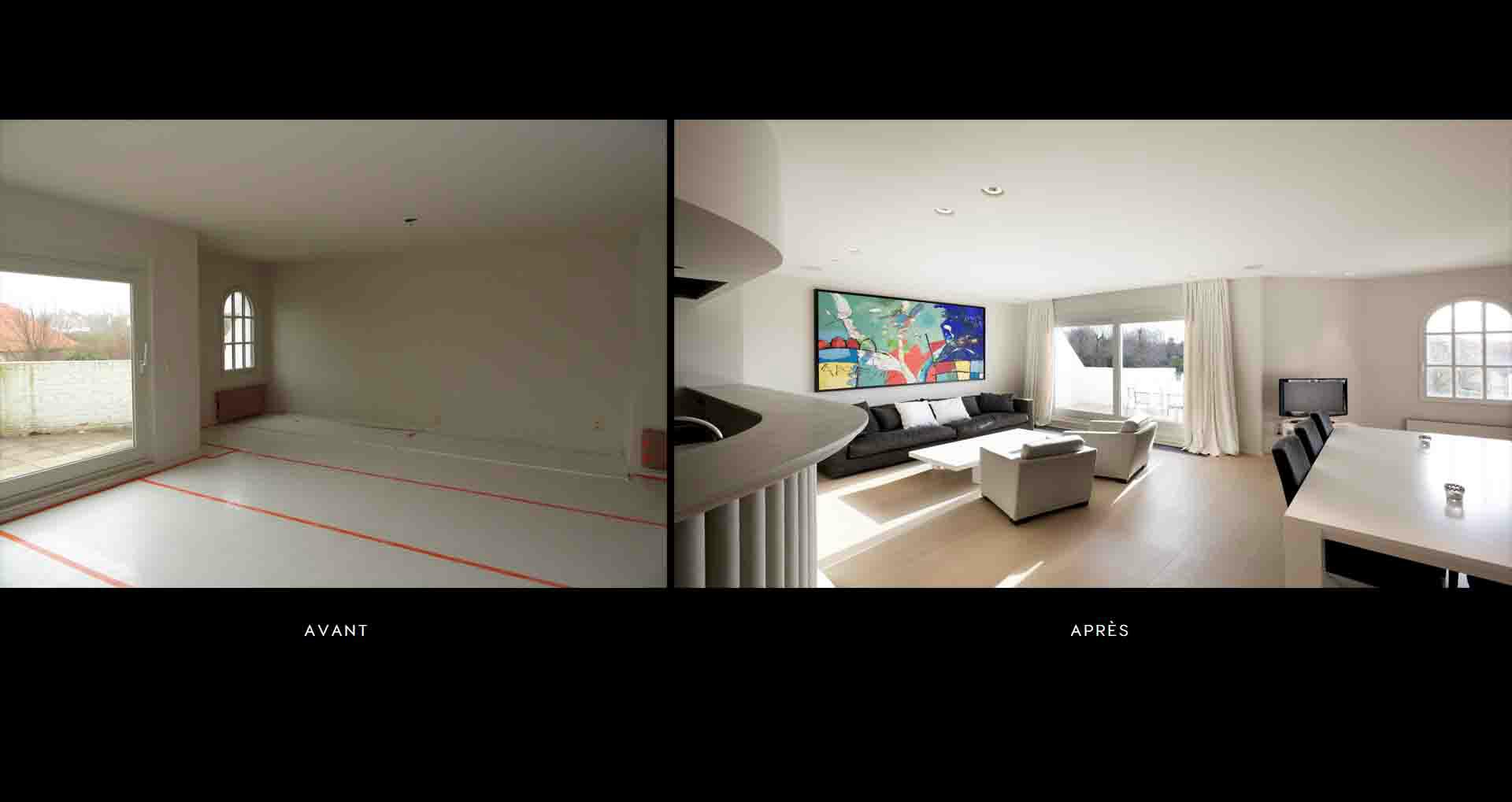 renovation appartement knokke